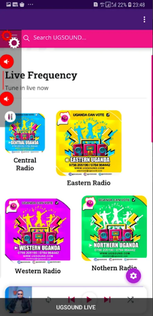 UG Sound Screenshot 2