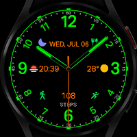 Analog Watch Face Wear OS