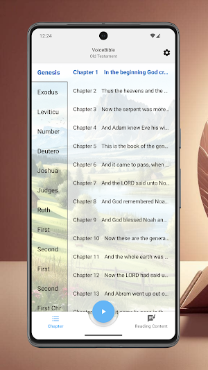 VoiceBible Old Testament Screenshot 0