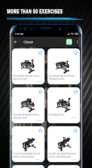 30 Day Challenge : Dumbbell Workout at Home Screenshot 2