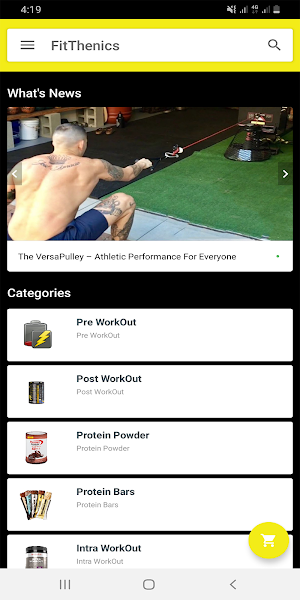 FitThenics Screenshot 1