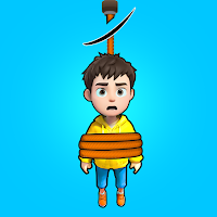Rescue Boy Rope Cutting Game