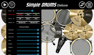 Simple Drums Deluxe - The Drum Simulator Screenshot 1