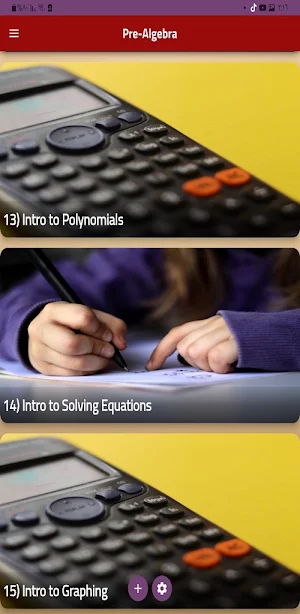 Pre-Algebra Screenshot 3