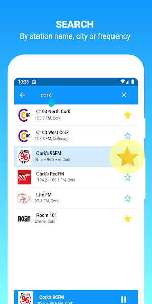 Radio Ireland FM - Irish Radio Player. Radio app Screenshot 2