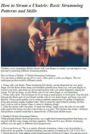 How to Play Ukulele Screenshot 2