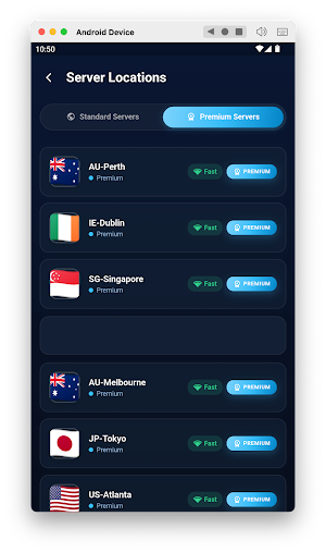 Lima VPN Screenshot 3