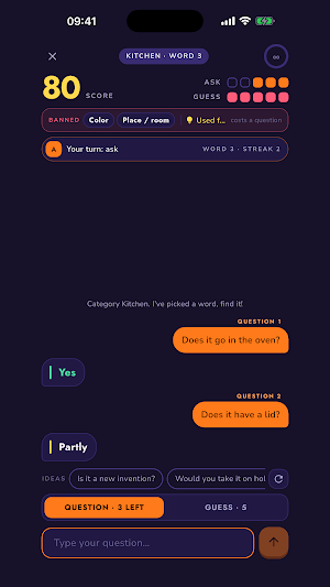 What's On My Mind? Word Game Screenshot 1