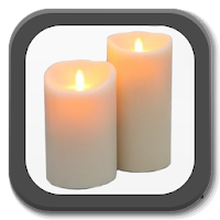 Candles and flowers