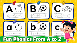 Preschool Tracing ABC Phonics Screenshot 1