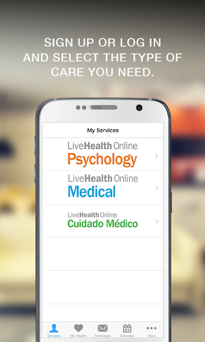LiveHealth Online Mobile Screenshot 2
