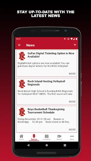 Rock Island Athletics Screenshot 3