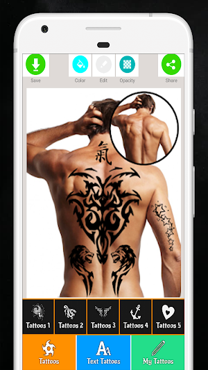 Tattoo Maker - Love Tattoo Maker Screenshot 2