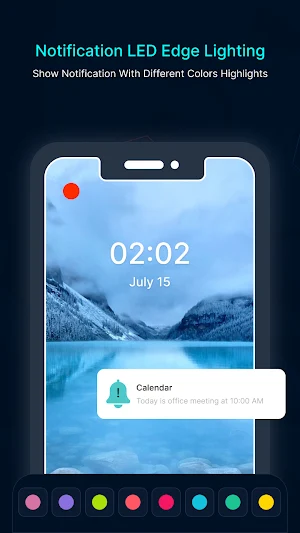 Notification LED : Edge Light Screenshot 2