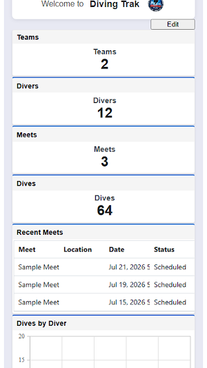 Diving Trak Screenshot 2