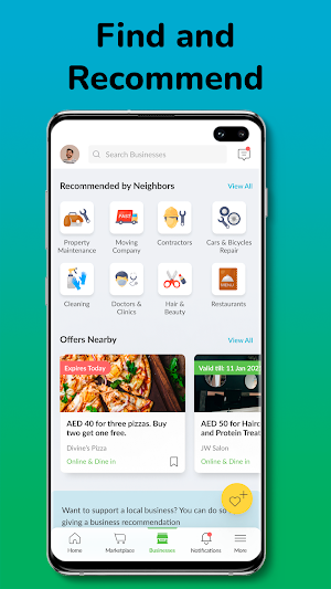 YallaHood - Neighbors Connect Screenshot 2