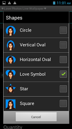Love Photos Live Wallpaper Screenshot 2