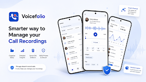 Voicefolio: Recordings Manager Screenshot 0