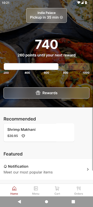 India Palace Roseville Screenshot 0