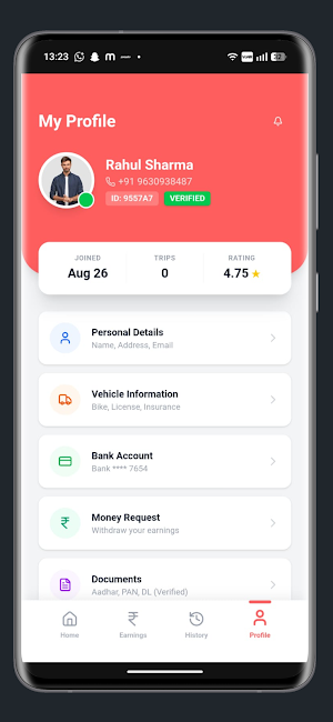 Packnpure Delivery Screenshot 3