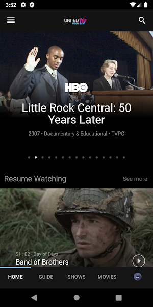 United Fiber TV Screenshot 0