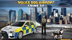 Police Dog Airport Crime 3D Screenshot 0