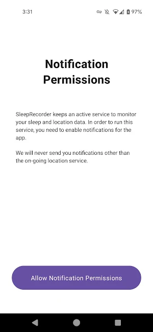 SleepRecorder Screenshot 2