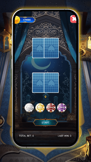 Blue Hall Card Spin Screenshot 1