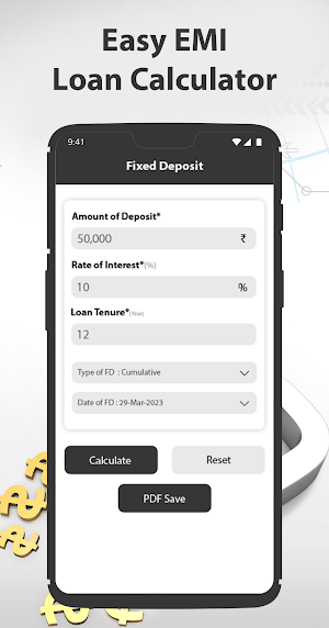 Easy EMI Loan Calculator Screenshot 0