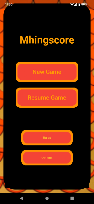 Mhingscore Screenshot 1