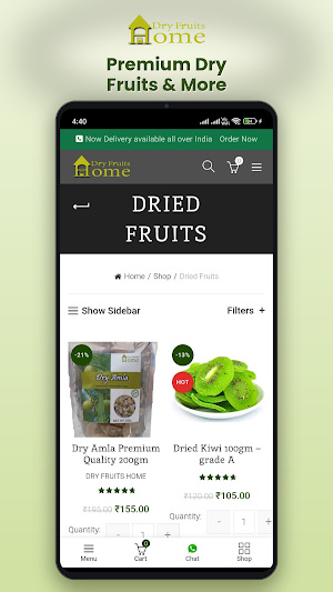 DRY FRUITS HOME ONLINE Screenshot 1