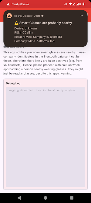 Nearby Glasses Screenshot 1