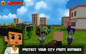 Zombie Blocky Hunter Screenshot 0