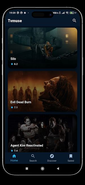 Tvmuse : Movies & TV Shows Screenshot 1