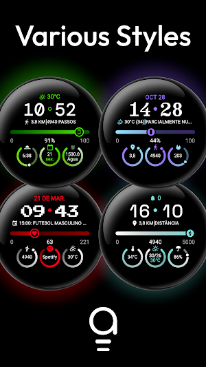 AD Spectrum - Watch Face Screenshot 2