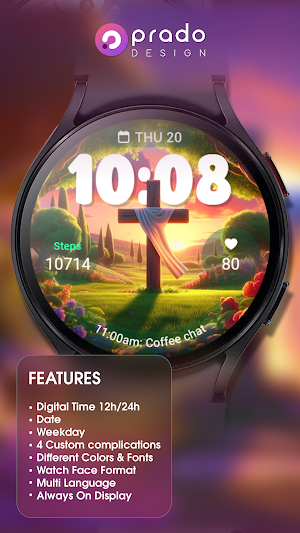 Good Friday - Cross Watch Face Screenshot 2