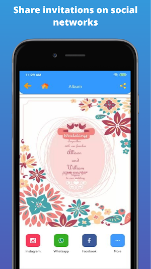 Invitation Card Maker Screenshot 3