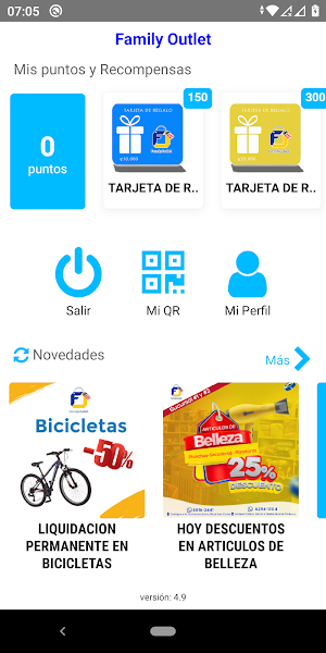 Family Outlet Clientes Screenshot 0