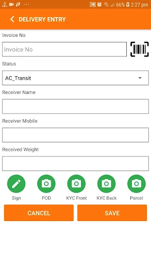 Eix Delivery Screenshot 2