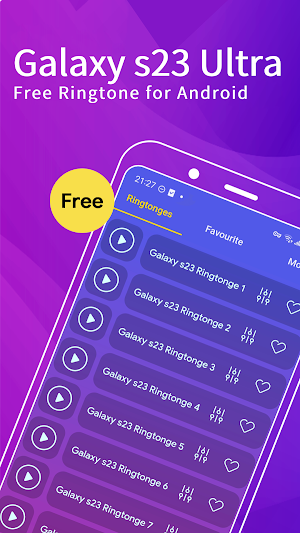 Ringtones for Galaxy s23 Ultra Screenshot 0