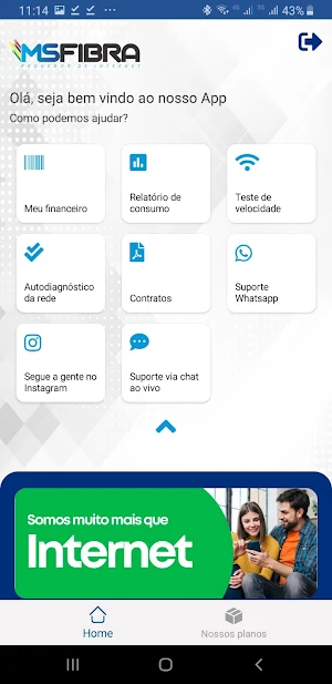 MSFibra Internet - App oficial Screenshot 1