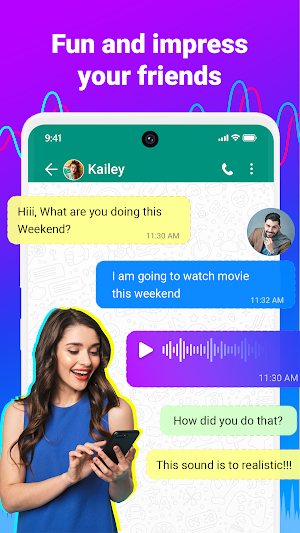 Voice Changer Plus Screenshot 1