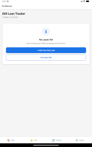 EMI Loan Tracker Screenshot 3