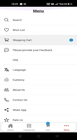 Nutristory Screenshot 2