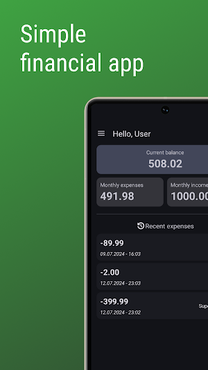 JustMoney Screenshot 0