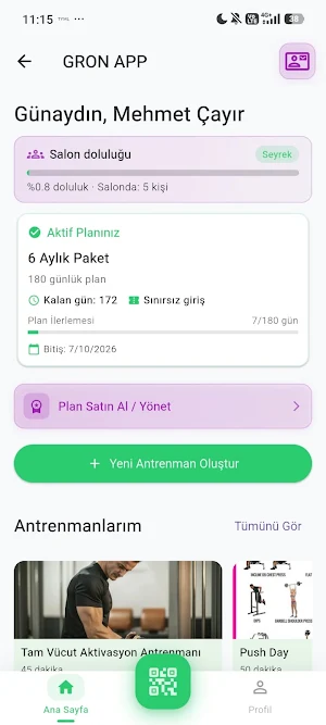 GRON Fitness Screenshot 0