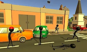 Angry Stick Sniper Gun Shooter Screenshot 0