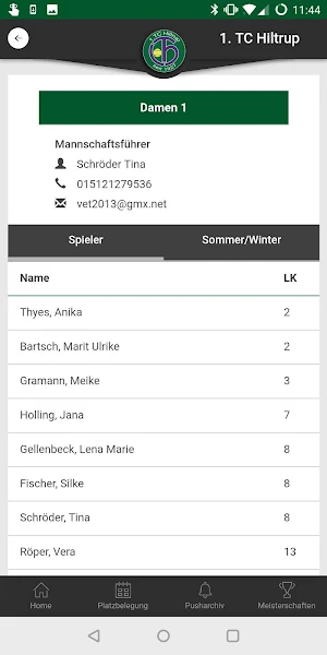 1. TC Hiltrup Screenshot 2