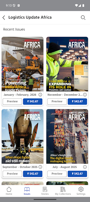 Logistics Update Africa Screenshot 1
