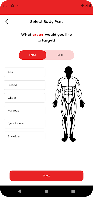 A A Fitness Studio Screenshot 2
